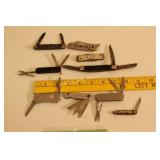 Pocket Kinfe And Key Chain Knife Lot