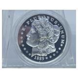 1989 CC Morgan Silver Dollar