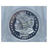 1989 CC Morgan Silver Dollar