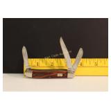 Knife 3 1/2" Long 3 Blade Vintage