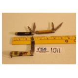 Knives Lot of 3 Collectors Folding Pocket