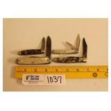 Pocket Knifes lot of 4 from 3