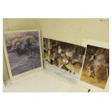 Animal Print Posters Lot of 3