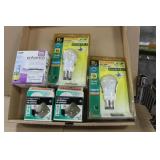 Light Bulbs Mix Lot 25W 100W 60W