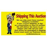 Shipping For This Auction