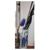 Umbrella Holder with Umbrellas Approx. 18