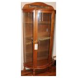 China Hutch / Curio Display Cabinet Quarter Swan