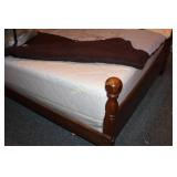 Bed Frame and Mattresses Queen Size Very Comfy