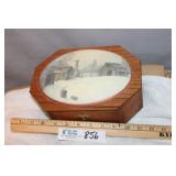 Jewelry Box Wooden With Contents