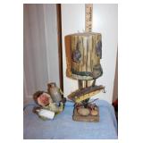 Home Décor Lot Fish Theme - Candle Holder and