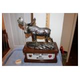 Loyal Order of Moose Large Whiskey Decanter In