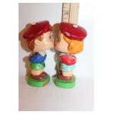 Bobblehead Lets Kiss Scottish Kids Vintage 4