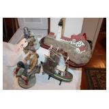 Home Décor Ship and Lighthouse Theme lot of 4