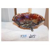 Carnival Glass Open Rose Also Known as Rose and