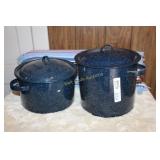 Blue Pot Large set of 2