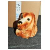 Royal Copley Cocker Spaniel Dog Wall Pocket Vase