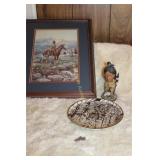 Home Décor Indian Themed - Framed Art, Bobble