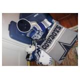 Dallas Cowboy Lot - Jackets, Blanket, Hat, As