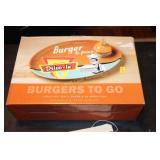 Burgers to Go Appetizer Tray New in Box