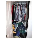 Closet Full Of Clothes Woman