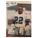 Emmitt Smith Signed With Certificate Of
