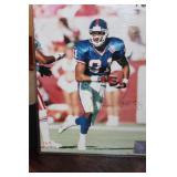Amani Toomer Signed Photo With A Officially