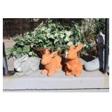 Yard Art - Animal And Artificial Plants