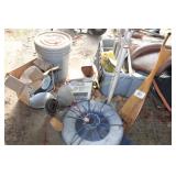 Fishing Lot - Boat Seat, Anchor, Q-Beam Fish