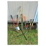 Yard Tools - Splitting Maul, Clippers, Machete, 4