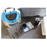 Fishing Lot - Cooler, Hats, Fishing Line, Minnow