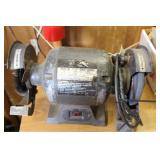 Bench Grinder Modle No. LF-137, HP1/4, Serial No.