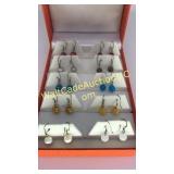 10 Pair of Beaded Earrings