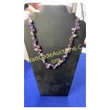 Charoite Beaded Necklace