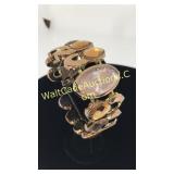 18k Genoa Coffee Gold Plating  Watch