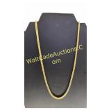 Gold Colored Chain Necklace
