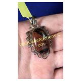 .925 Silver Mahogany Obsidian