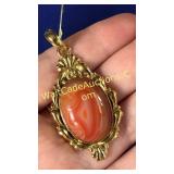 Carnelian Agate Pendant