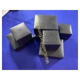 New & Used Necklace & Ring Boxes Lot Of 12