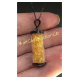 .925 Silver Citrine Necklace