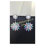 Stainless Steel CZ Earrings