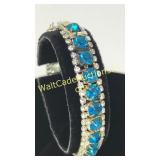 CZ & Sapphire Bracelet- Missing Gem