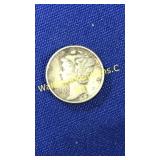 1941 Mercury Dime