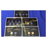 Lincoln Cent Type Set Cases - Lot of 5  Some Cas