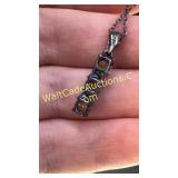 .925 Peridot Necklace