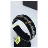 Glass Jeweled Bracelet