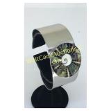 Paua Shell Metal Bracelet