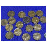 Lincoln Wheat Pennies Mixed Lot of 43