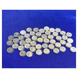 Rosevelt Dimes     Mixed Lot Full Roll