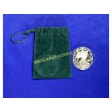 2000 - 1 Troy Ounce Silver Bullion USA