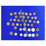 Foreign Coins.      Mixed Lot of 41 , Fantastic